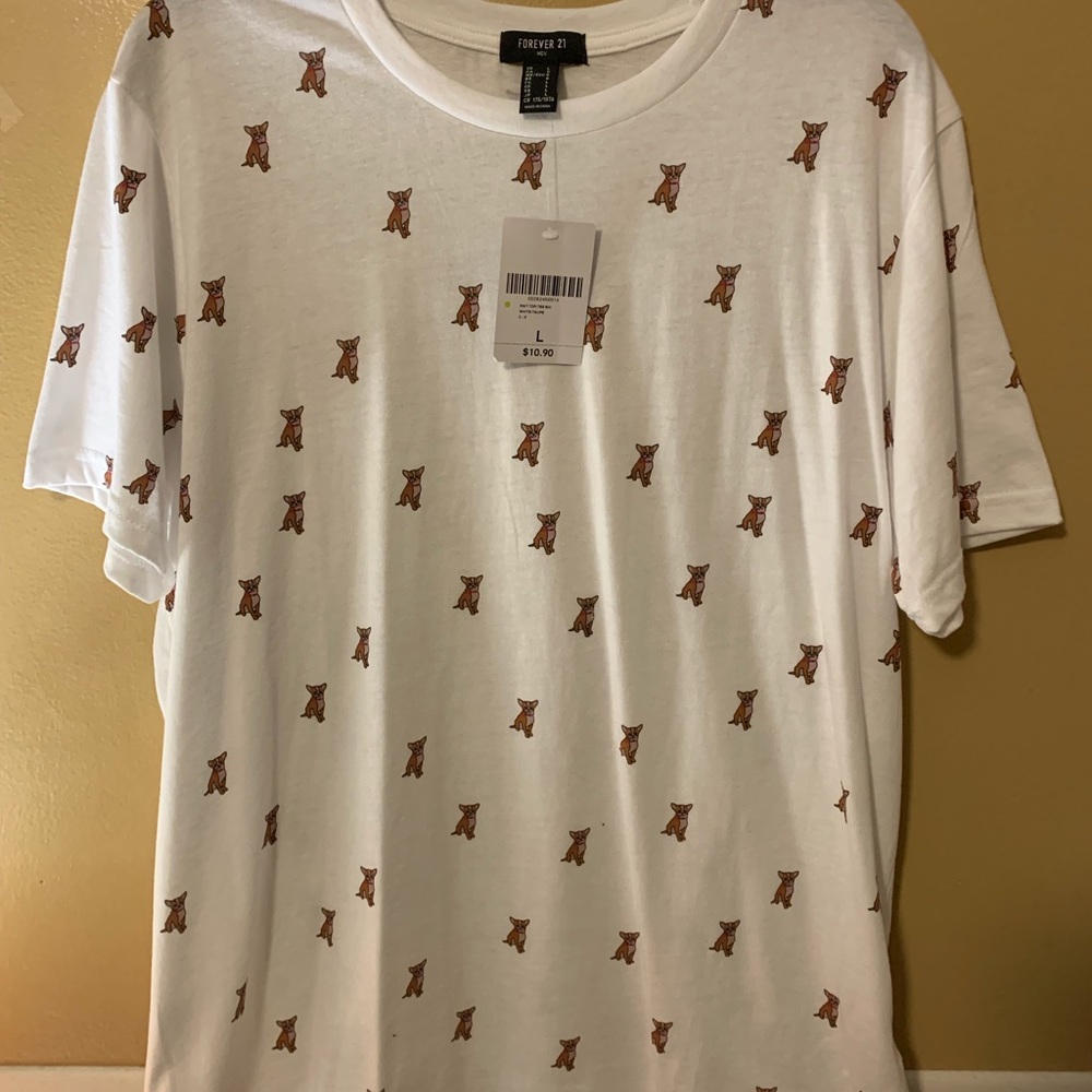 Chihuahua printed shirt